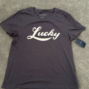Rare-Lucky Tshirt size M NWT Lucky Brand